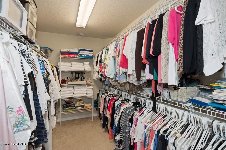 6924 Renshaw Drive Melbourne, FL 32940 - Photo 9 of 16 Master Bedroom Closet