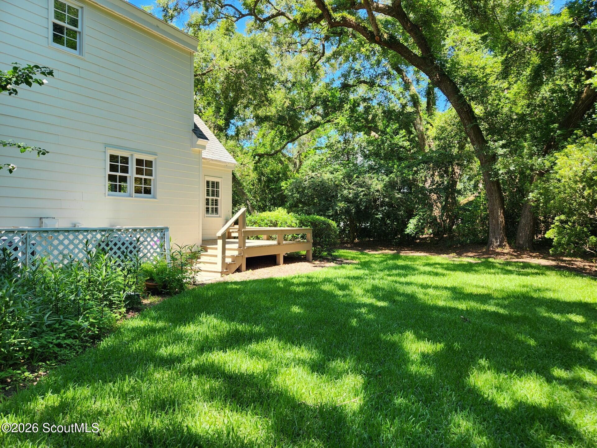 110 Jacobs Road St. Simons Island, GA 31522 - Photo 22 of 27 Backyard