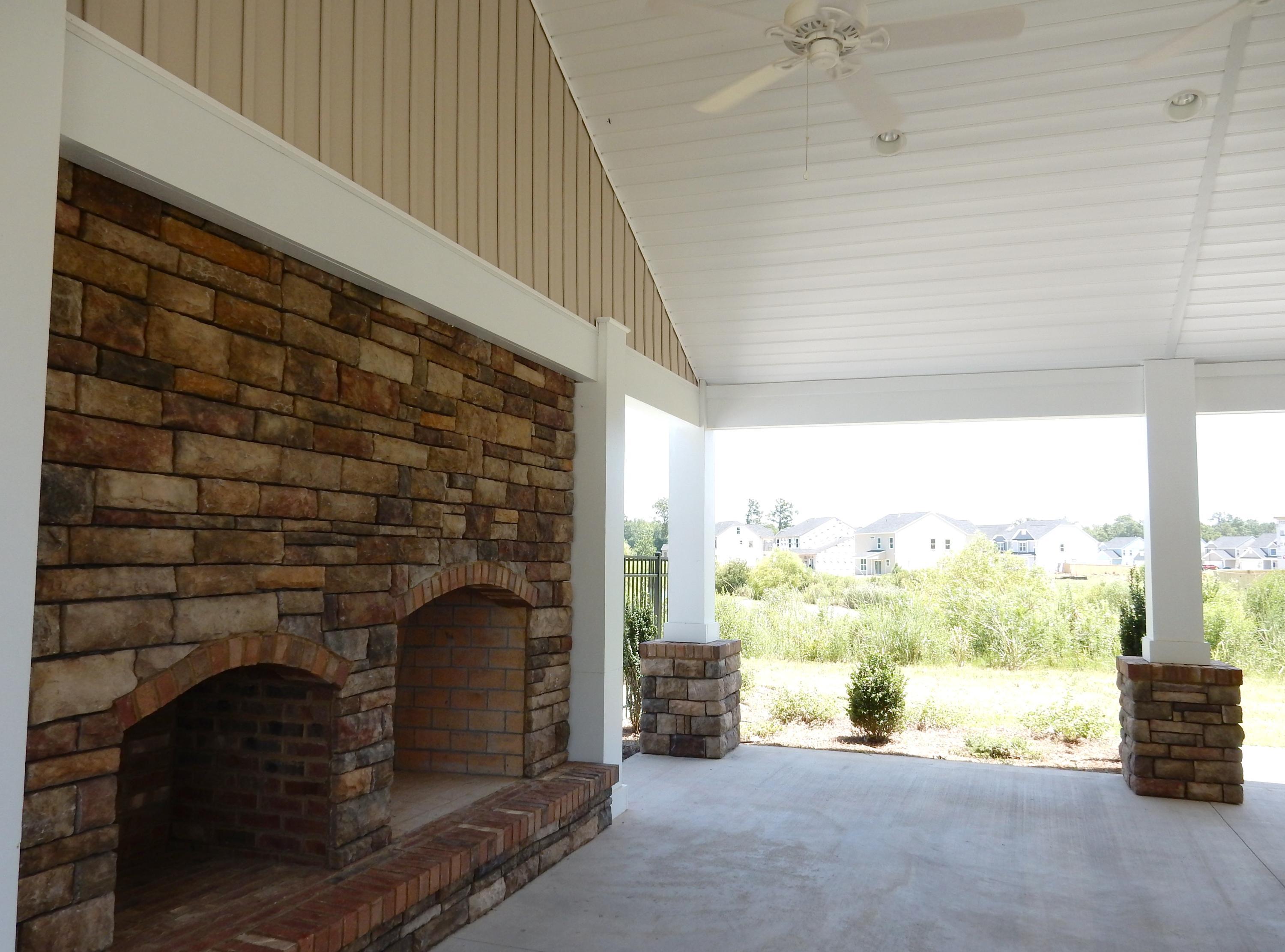 302 Silverleaf Lane Moncks Corner, SC 29461 - Photo 10 of 12 Cabana and Fireplace