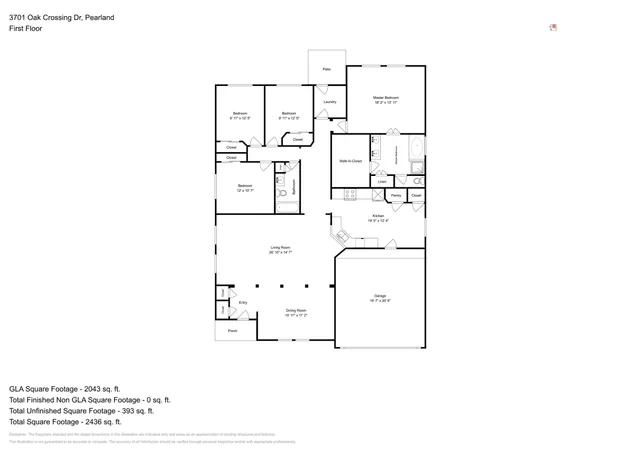 $2,500 | 3701 Oak Crossing Drive, Pearland, TX 77581
