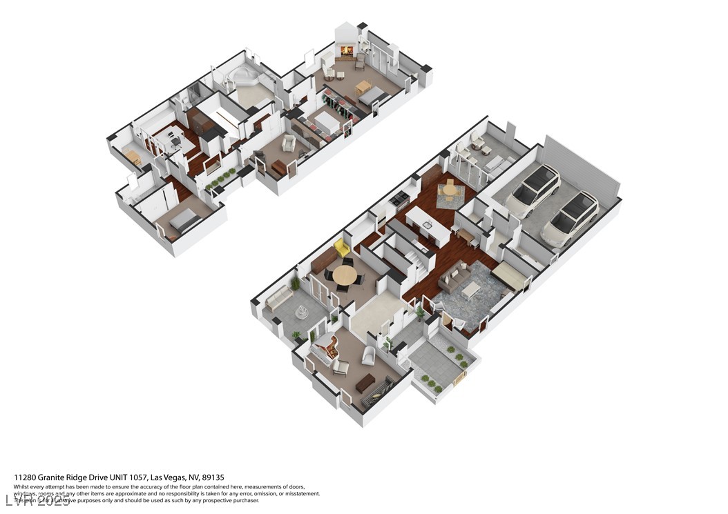 11280 Granite Ridge Drive, Unit 1057 Las Vegas, NV 89135 - Photo 45 of 46 View of floor plan / room layout