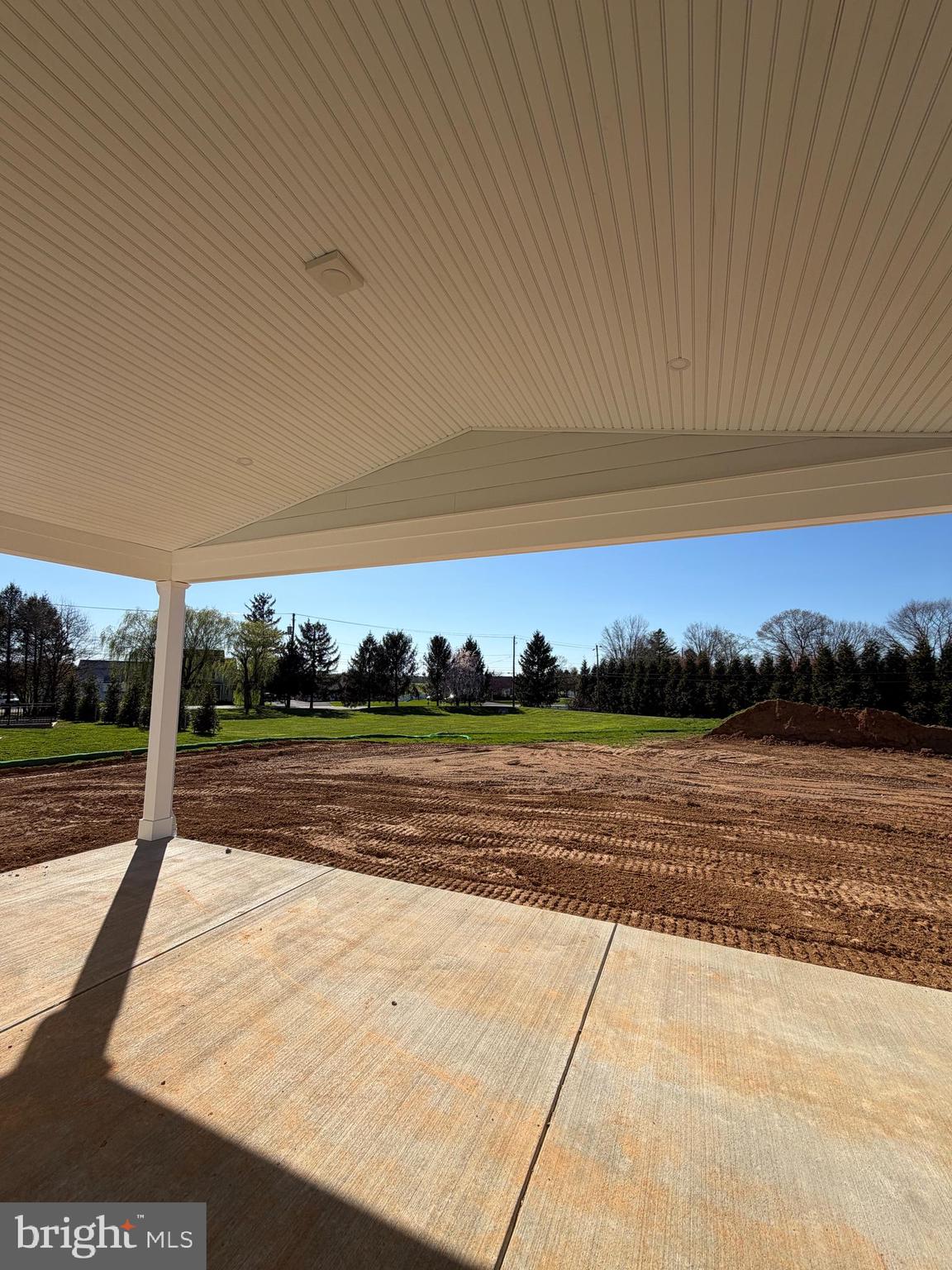 513 Cheltenham Court Lititz, PA 17543 - Photo 19 of 25 Covered rear porch & view of the backyard
