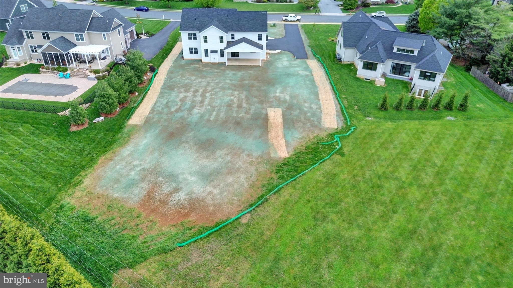 513 Cheltenham Court Lititz, PA 17543 - Photo 60 of 64 an aerial view of a house with garden space and street view
