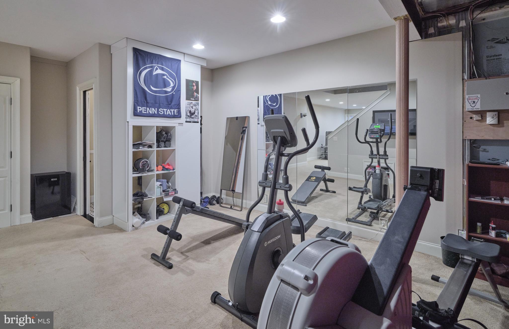 3138 Church School Road Doylestown, PA 18902 - Photo 34 of 47 Fitness Area in Basement