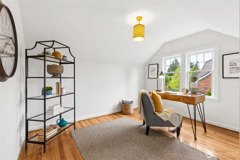wooden floor in a bedroom