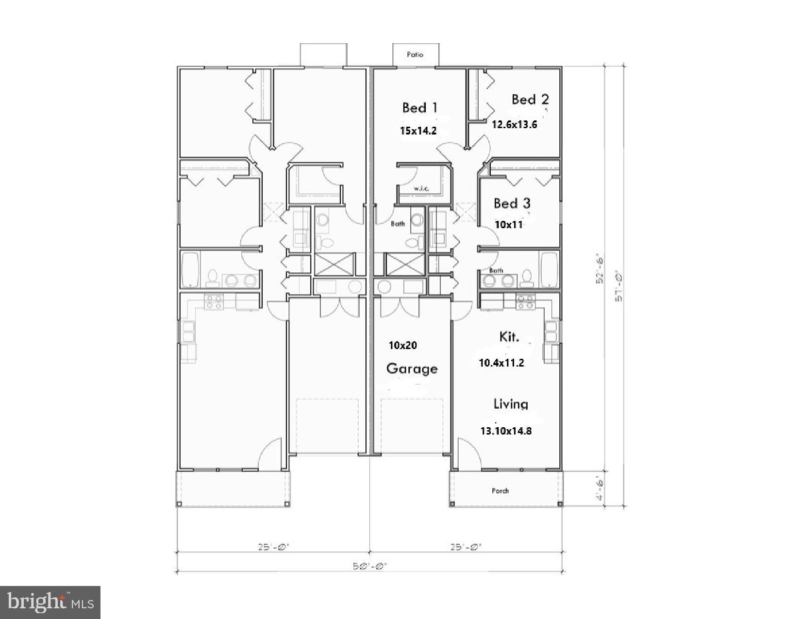 115 Charles Street Littlestown, PA 17340 - Photo 6 of 6 a picture of a floor plan