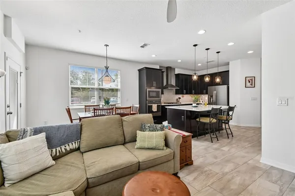 a bathroom with a sink double vanity and a mirror
