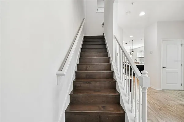 a view of front door of house