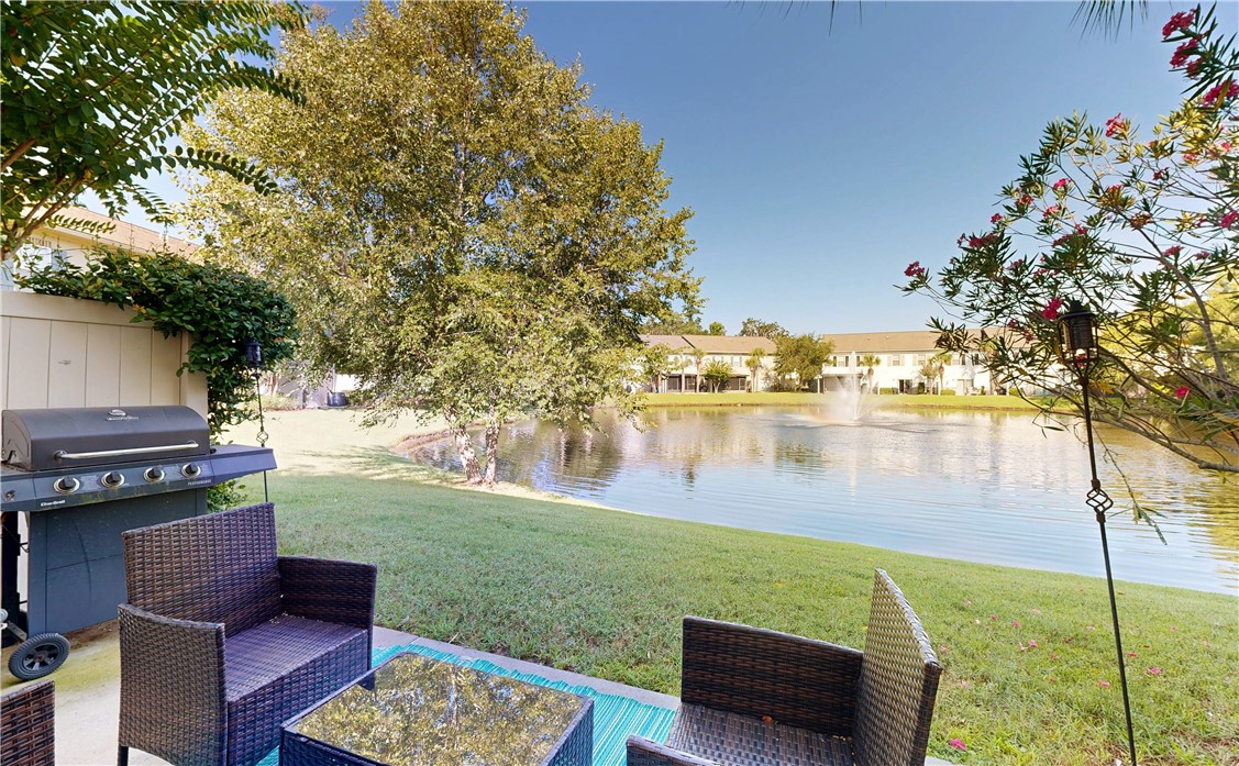 1001 Reserve Lane St. Simons Island, GA 31522 - Photo 16 of 28 Lake View and patio.
