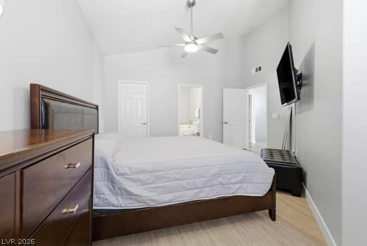 10550 West Alexander Road, Unit 2091 Las Vegas, NV 89129 - Photo 21 of 43 Primary view across to bathroom & walk-in closet.