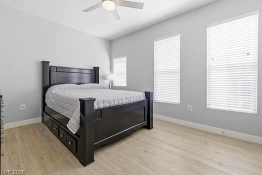 10550 West Alexander Road, Unit 2091 Las Vegas, NV 89129 - Photo 26 of 43 Second bedroom has natural light and ceiling fan.