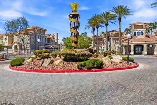 10550 West Alexander Road, Unit 2091 Las Vegas, NV 89129 - Photo 42 of 43 Cobblestone circle drive entrance.