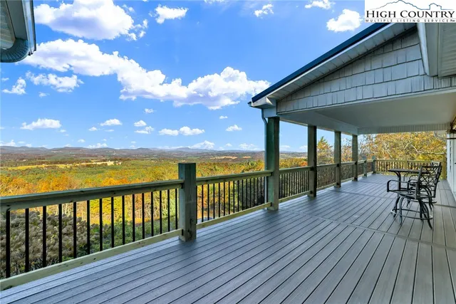 a view of balcony with hardwood floor and outdoor space