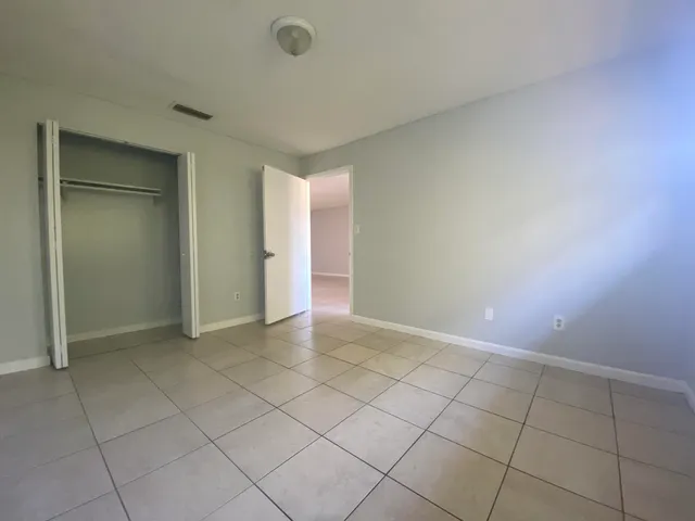 an empty room with a empty space