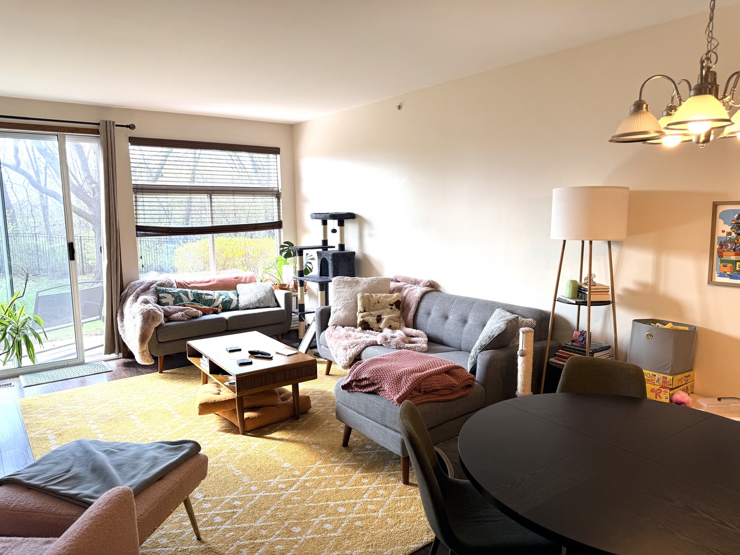 1159 East Addison Avenue Lombard, IL 60148 - Photo 5 of 14 a living room with furniture and a large window