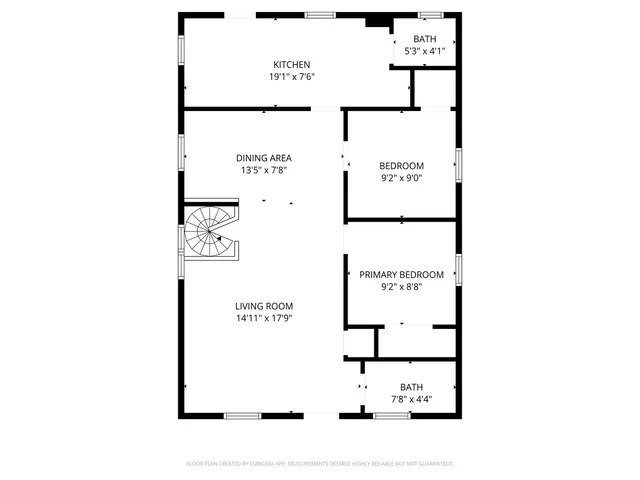a picture of a floor plan