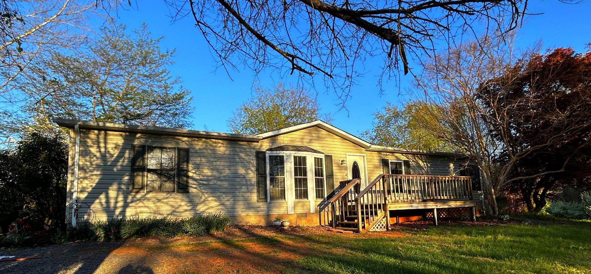 Charming modular home minutes from town.