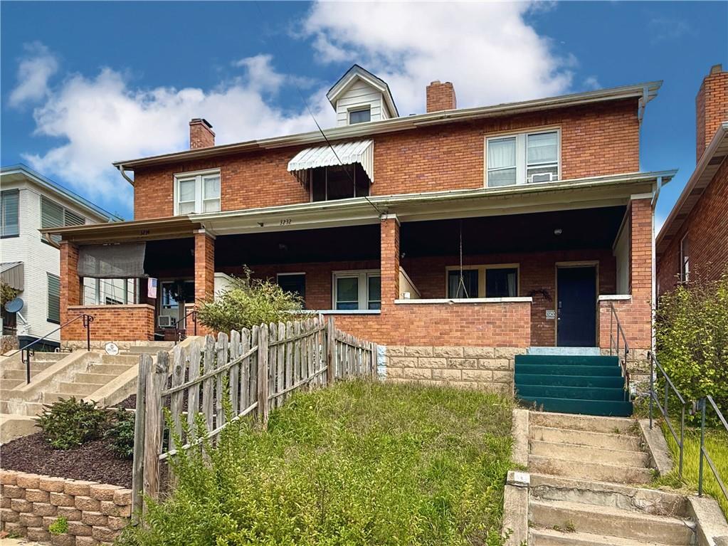 3232 California Avenue Pittsburgh, PA 15212 - Photo 36 of 38 front view of house with a yard