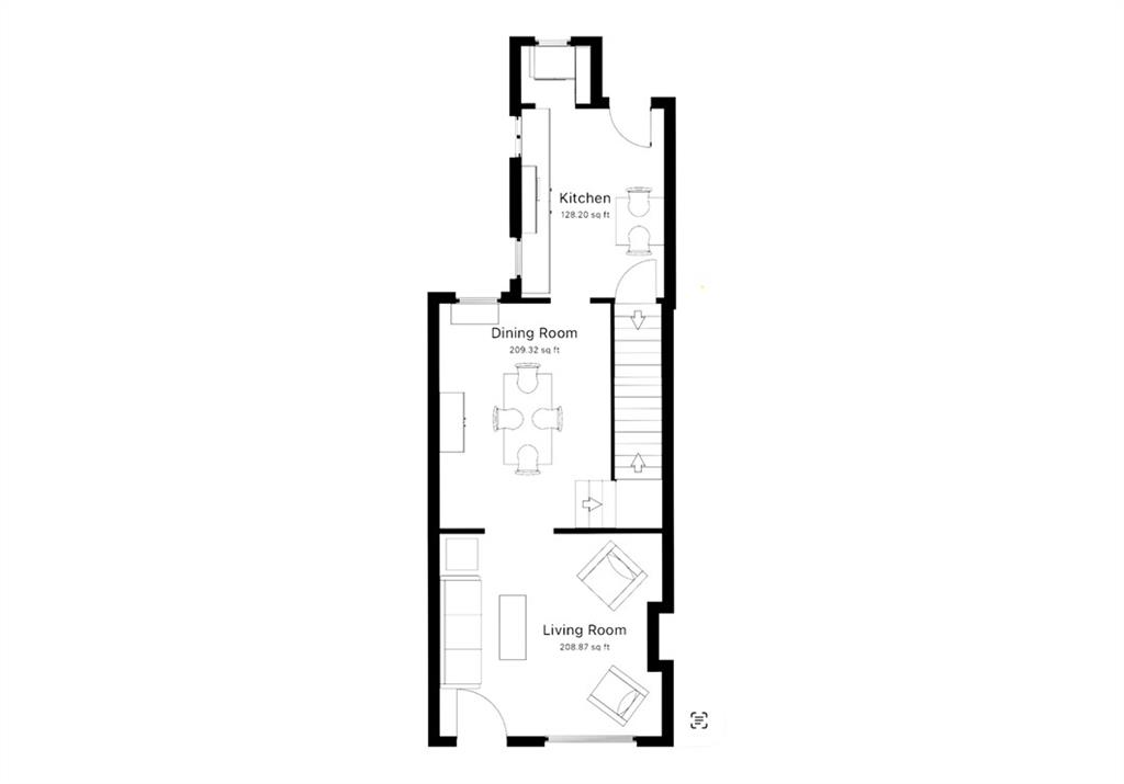 3232 California Avenue Pittsburgh, PA 15212 - Photo 37 of 38 a picture of a floor plan