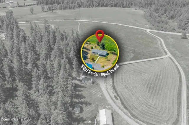 $689,900 | 10207 Sanders Road, Tensed, ID 83870