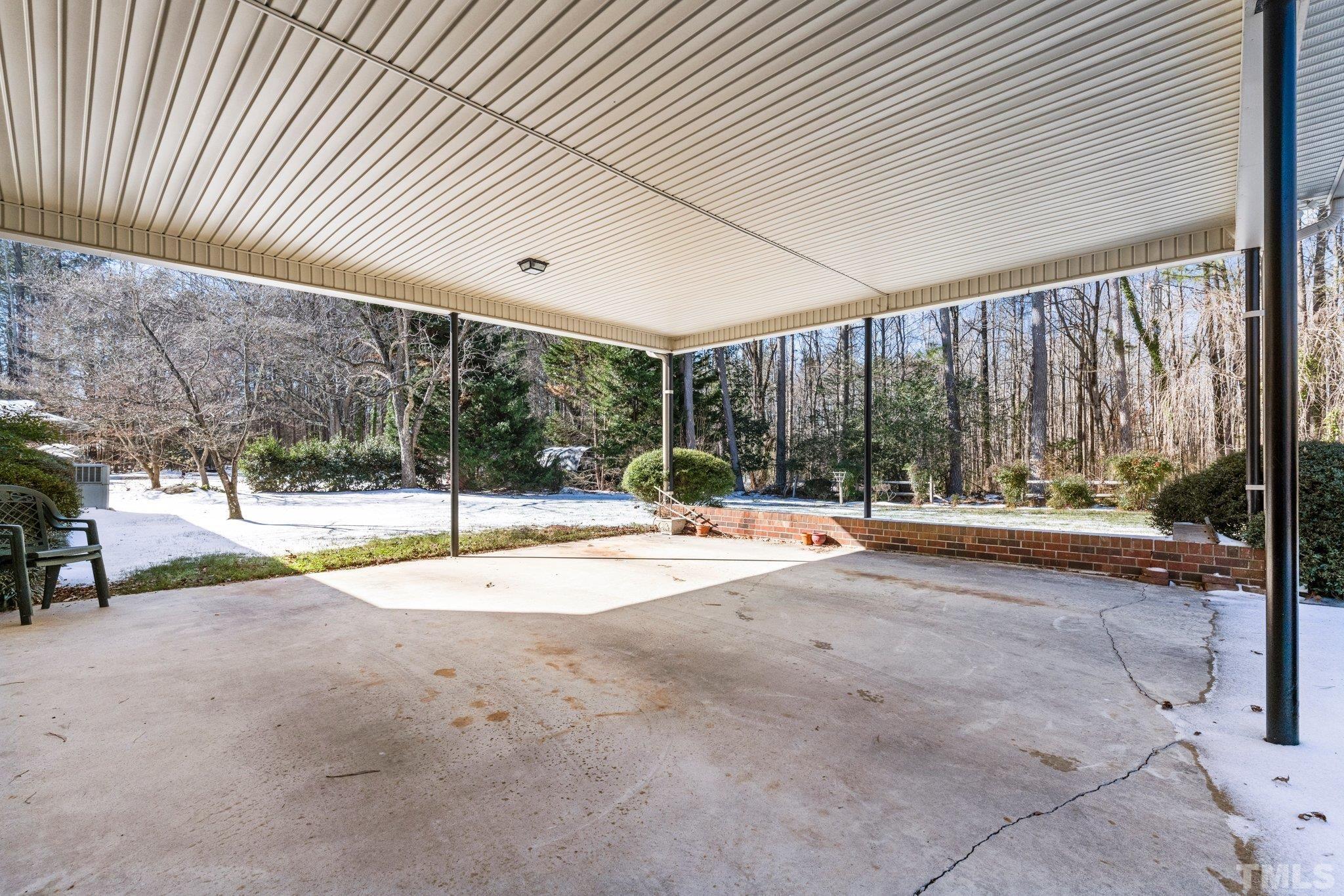321 Ridge Road Roxboro, NC 27573 - Photo 12 of 30 a view of an empty room with wooden fence