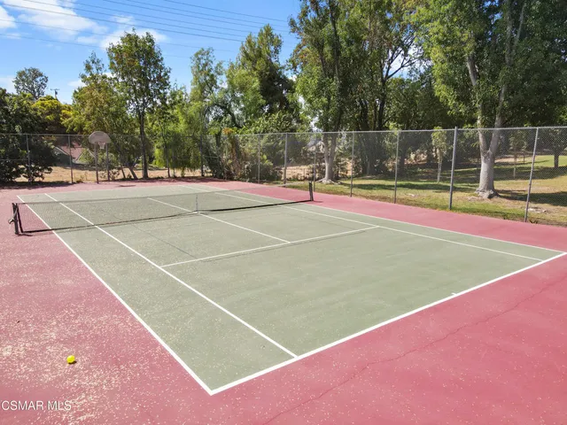 a view of a tennis court