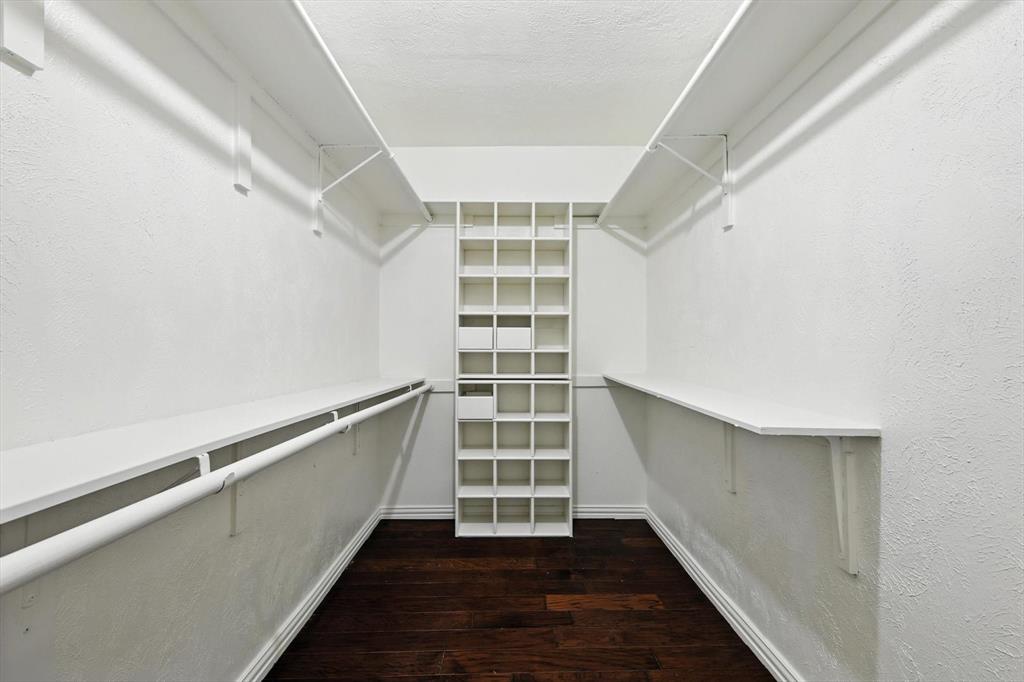 5024 Middleton Circle The Colony, TX 75056 - Photo 21 of 30 a view of an empty room with wooden floor and a window