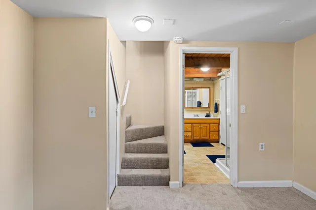 a room with storage and utility