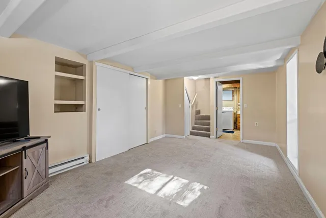 a view of a walk in closet