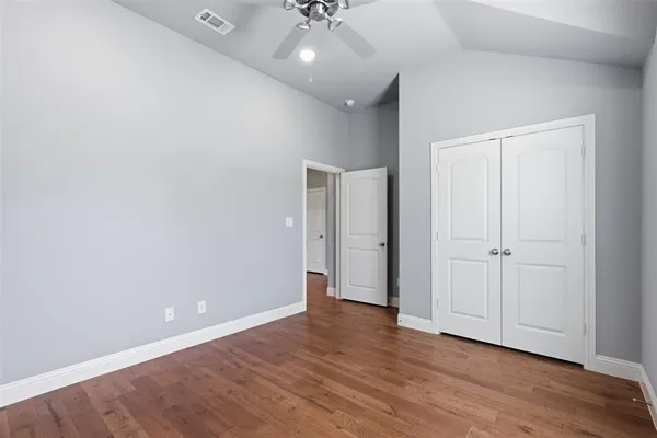 wooden floor in an empty room