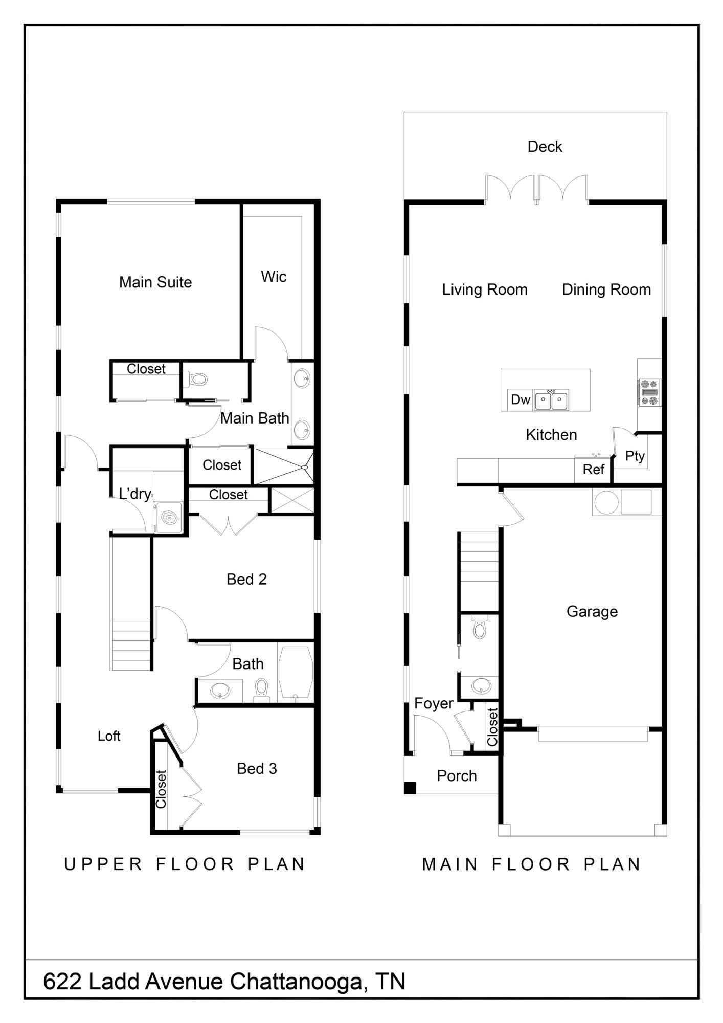 622 Ladd Avenue Chattanooga, TN 37405 - Photo 3 of 6 622laddFloorplan