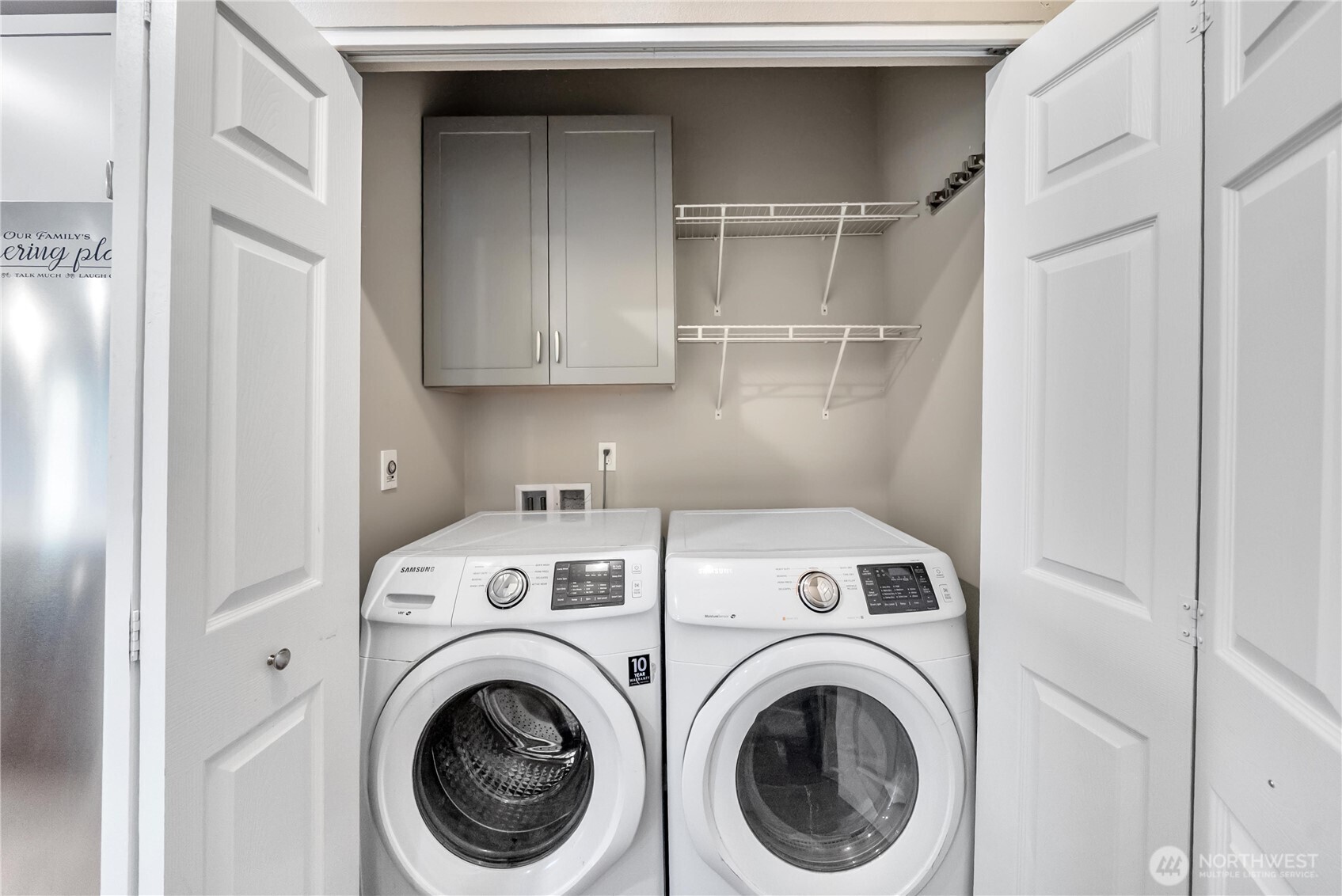 61 East Brady Loop Allyn, WA 98524 - Photo 11 of 27 a utility room with dryer and washer