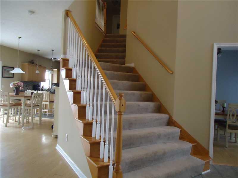 152 Hanny Beaver Road Hookstown, PA 15050 - Photo 4 of 25 Entry/Foyer. Double stairway with solid oak steps