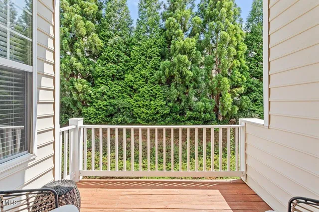 a view of outdoor space with deck