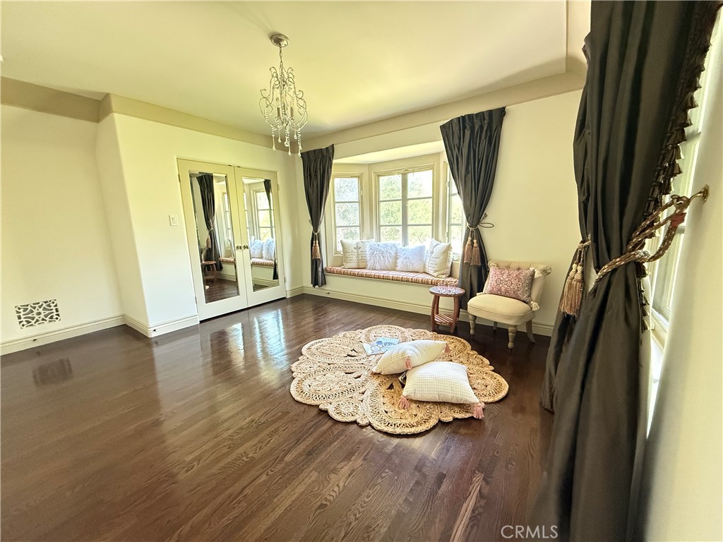 2110 Homet Road San Marino, CA 91108 - Photo 15 of 29 Upstairs Bedroom 2 with bay window mountain view