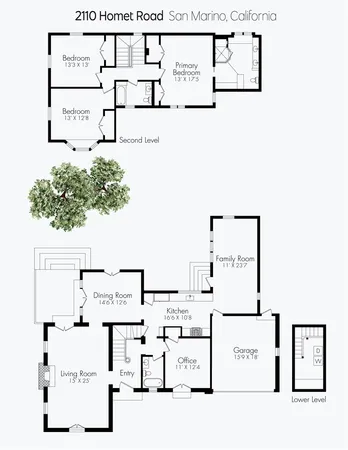 $2,990,000 | 2110 Homet Road, San Marino, CA 91108