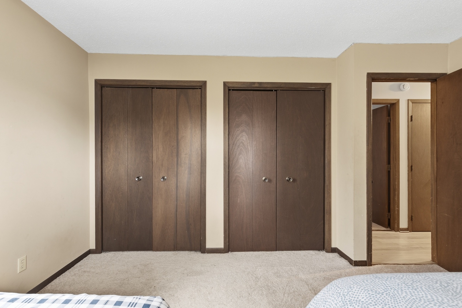 3623 34th Street Moline, IL 61265 - Photo 18 of 22 a view of a livingroom with wooden floor and closet
