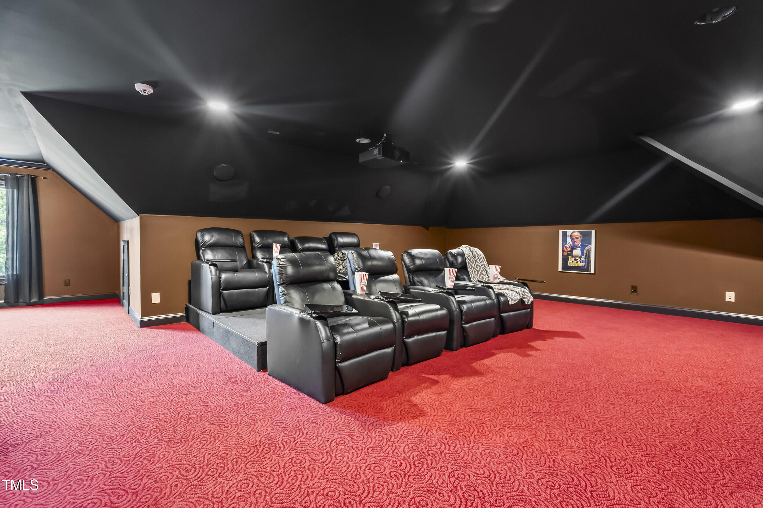 5808 Cavanaugh Drive Raleigh, NC 27614 - Photo 50 of 80 Theater Room