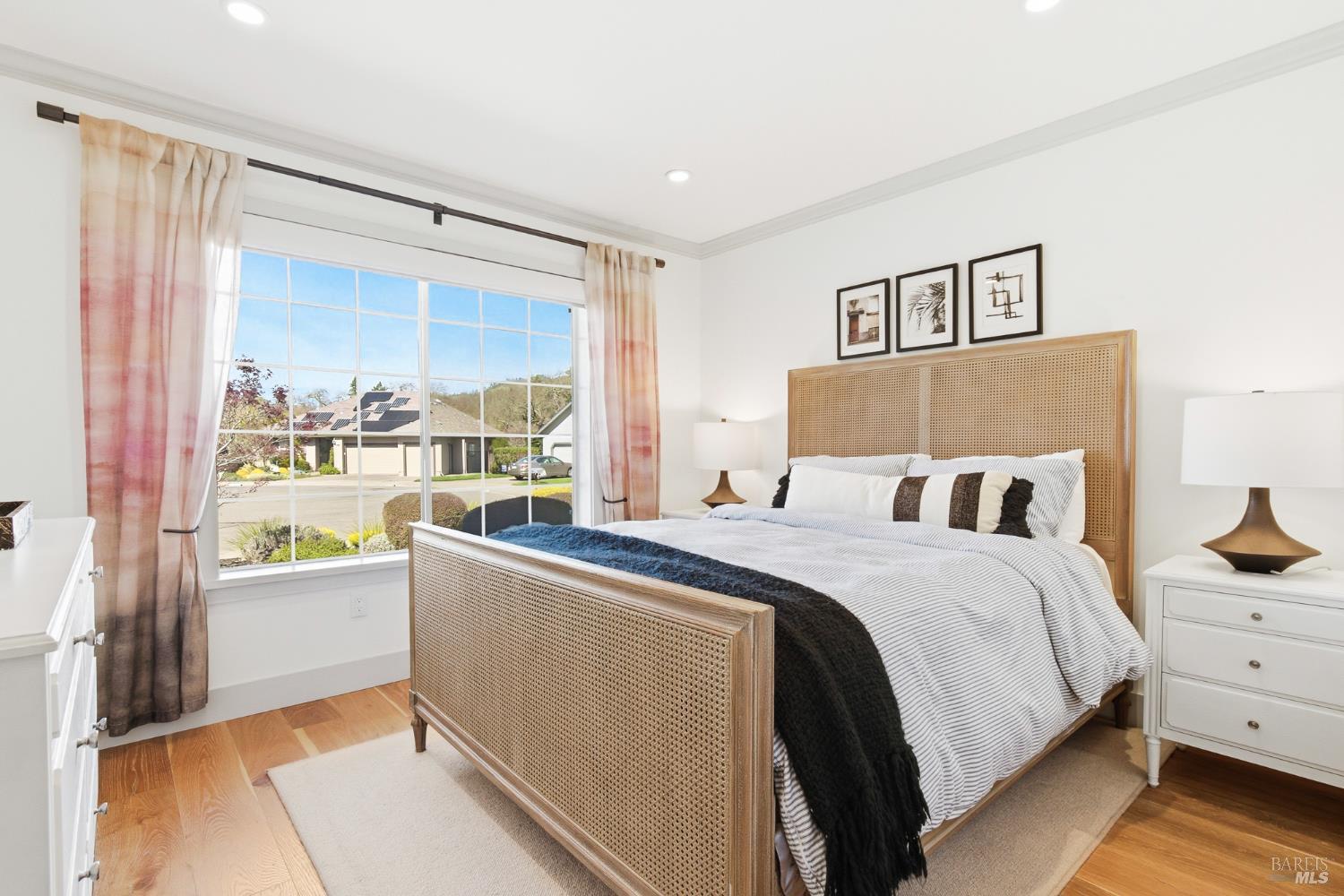 334 Miramonte Way Santa Rosa, CA 95409 - Photo 25 of 46 a bed room with a bed and a window