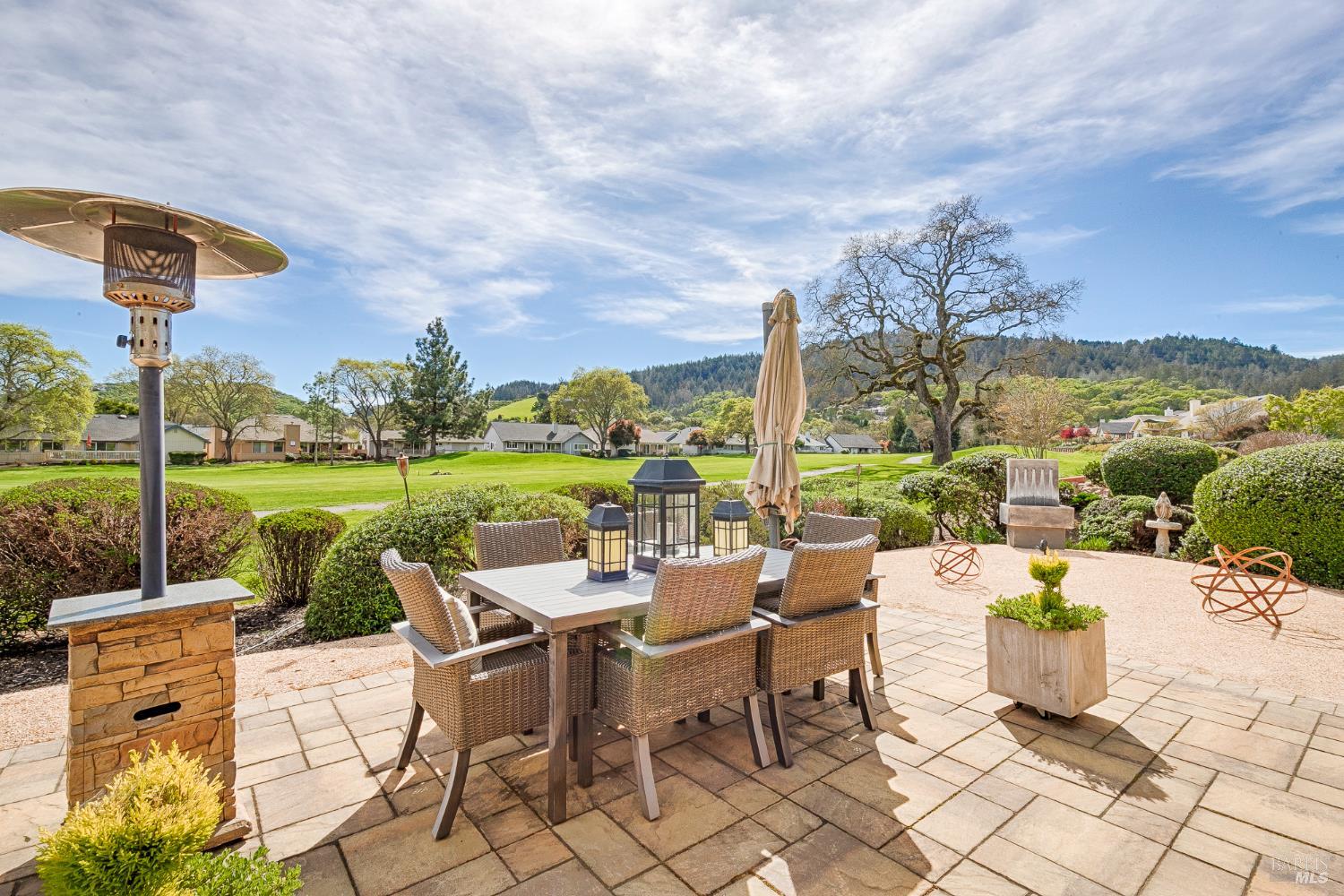 334 Miramonte Way Santa Rosa, CA 95409 - Photo 31 of 46 an outdoor space with furniture and garden view