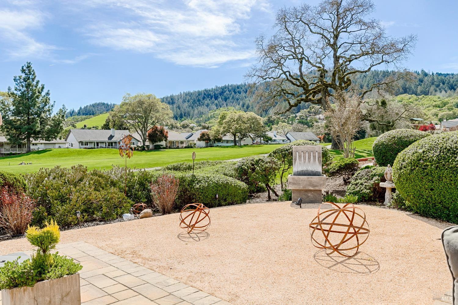 334 Miramonte Way Santa Rosa, CA 95409 - Photo 32 of 46 a view of a table and chairs in the garden
