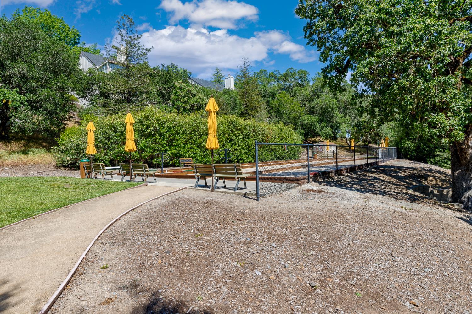 334 Miramonte Way Santa Rosa, CA 95409 - Photo 41 of 46 a view of a park with large trees