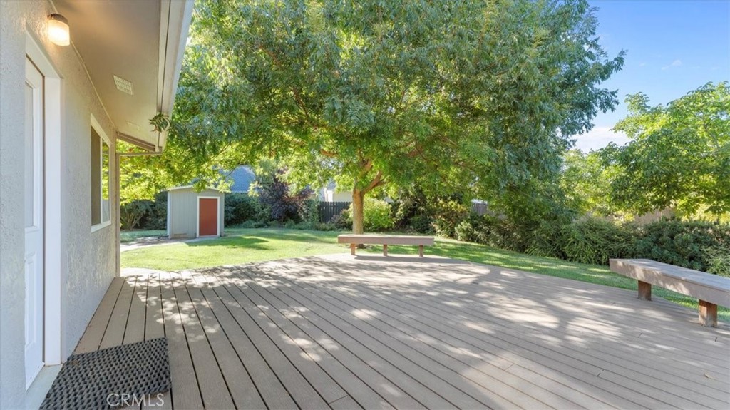 3658 Rodgers Avenue Chico, CA 95928 - Photo 32 of 52 a view of a backyard with wooden floor