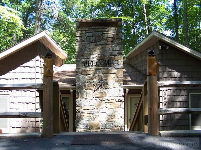 355 Trout Lake Road Deep Gap, NC 28618 - Photo 1 of 45 a view of backyard with outdoor seating and kitchen view
