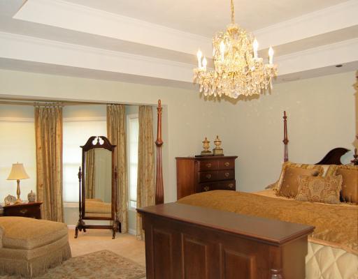 16 Renaissance Drive Irwin, PA 15642 - Photo 4 of 18 Master Bedroom. Master Suite with sitting area, tray ceiling and hide-away television