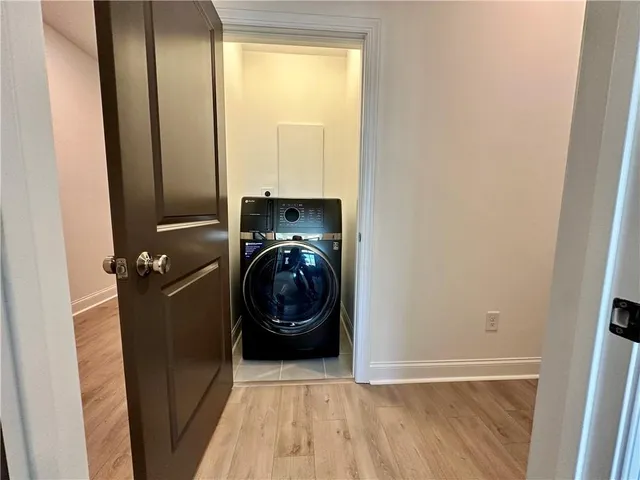 a view of walk in closet