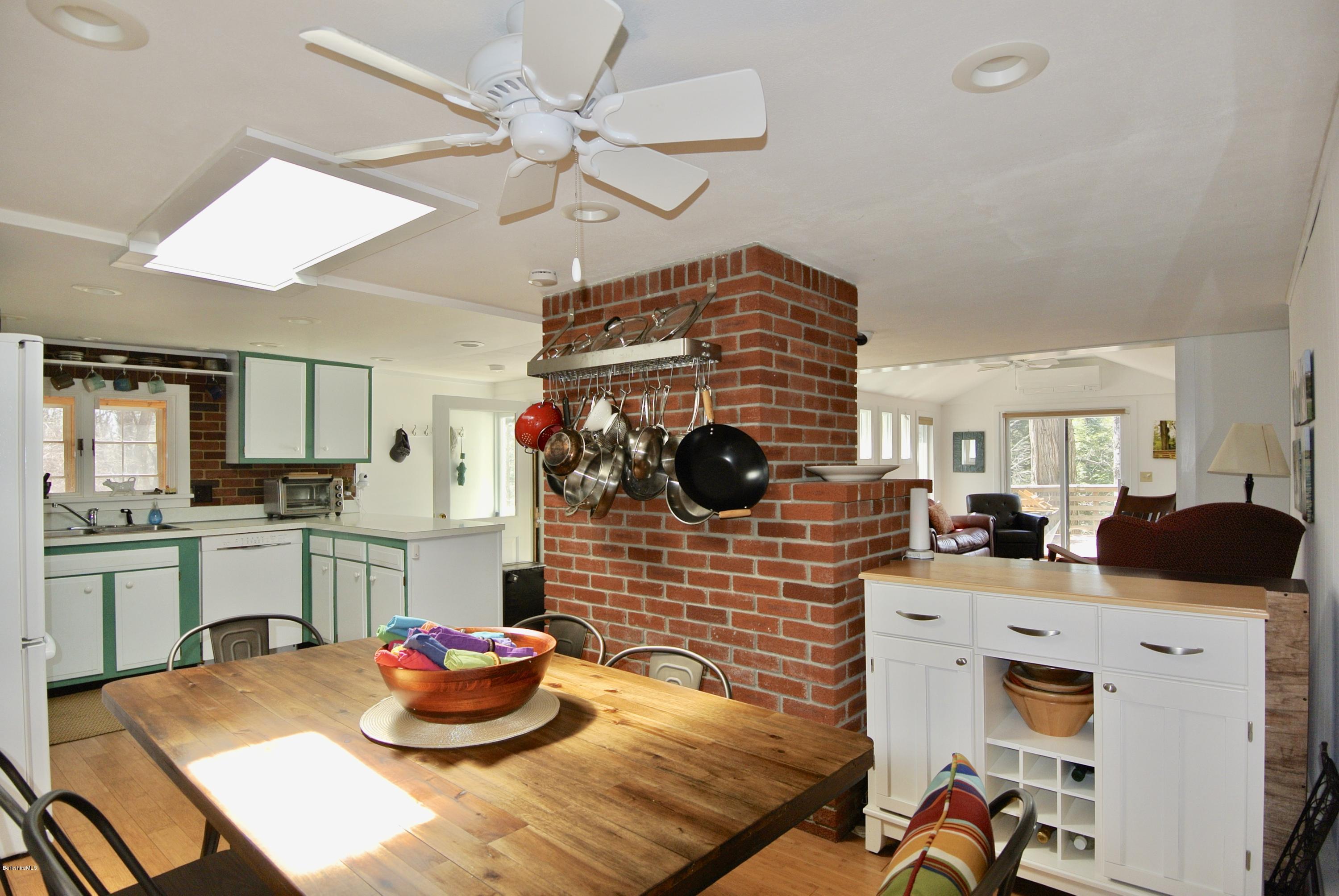 6 Mahkeenac Road Stockbridge, MA 01262 - Photo 10 of 20 a kitchen with a sink and cabinets