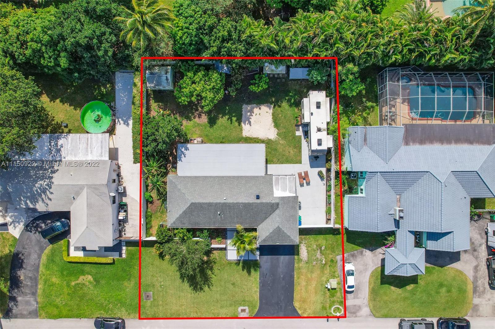 15534 Southwest 153rd Street Miami, FL 33187 - Photo 44 of 44 an aerial view of residential houses with outdoor space and street view