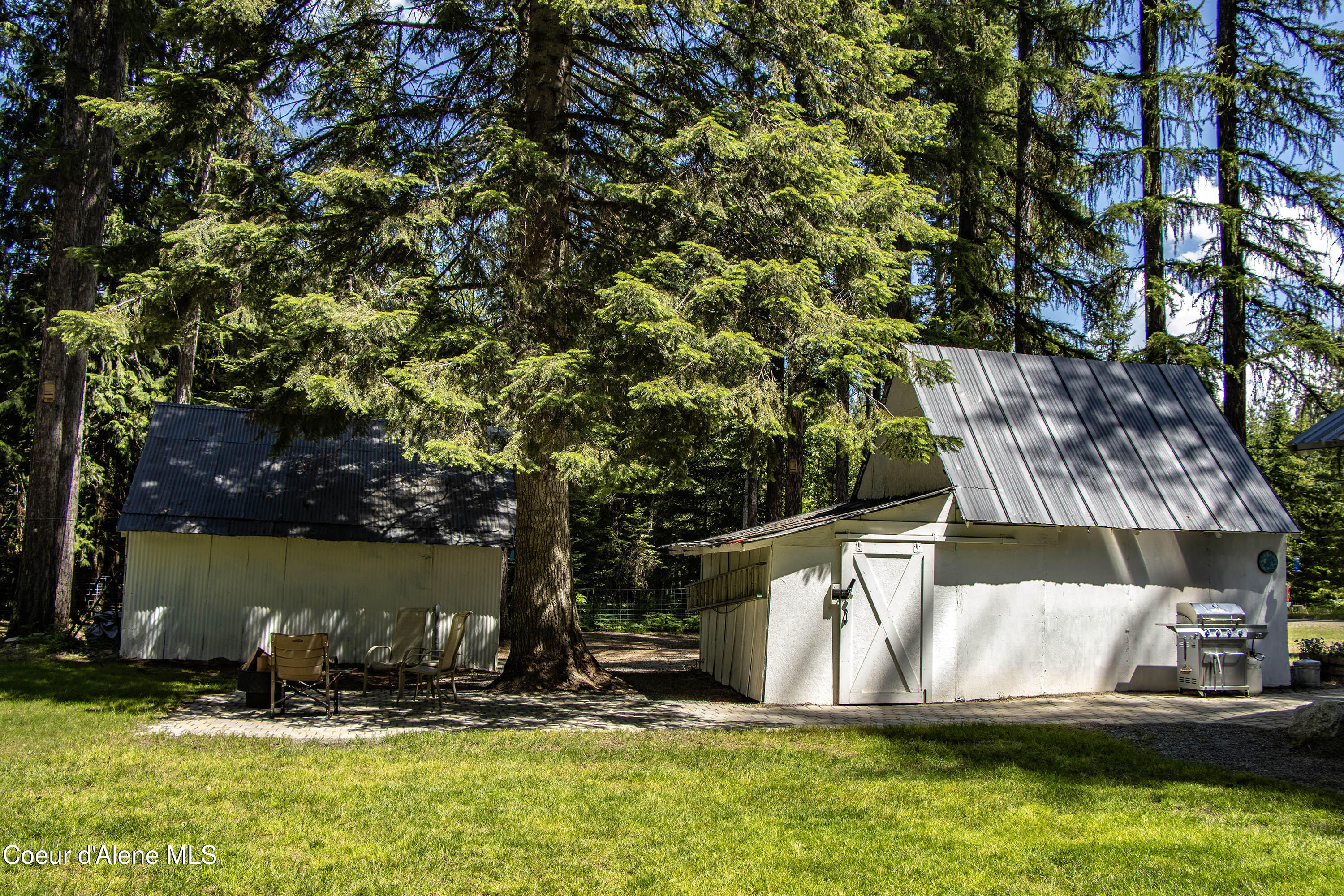 475 Dry Creek Road Clark Fork, ID 83811 - Photo 37 of 53 Backyard and Firepit area