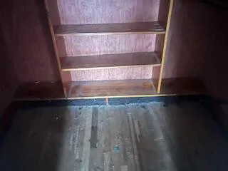 a view of wooden floor